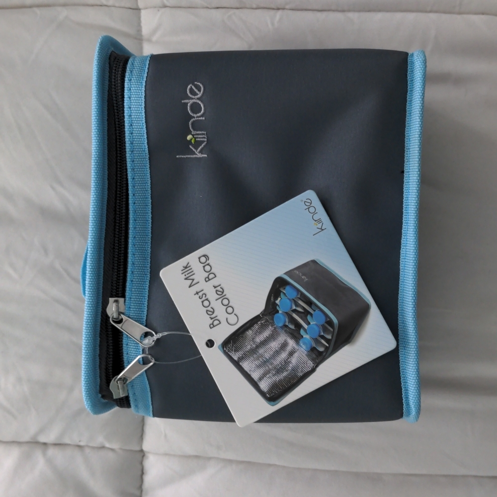 kiinde breast milk cooler bag and breast milk storage bags